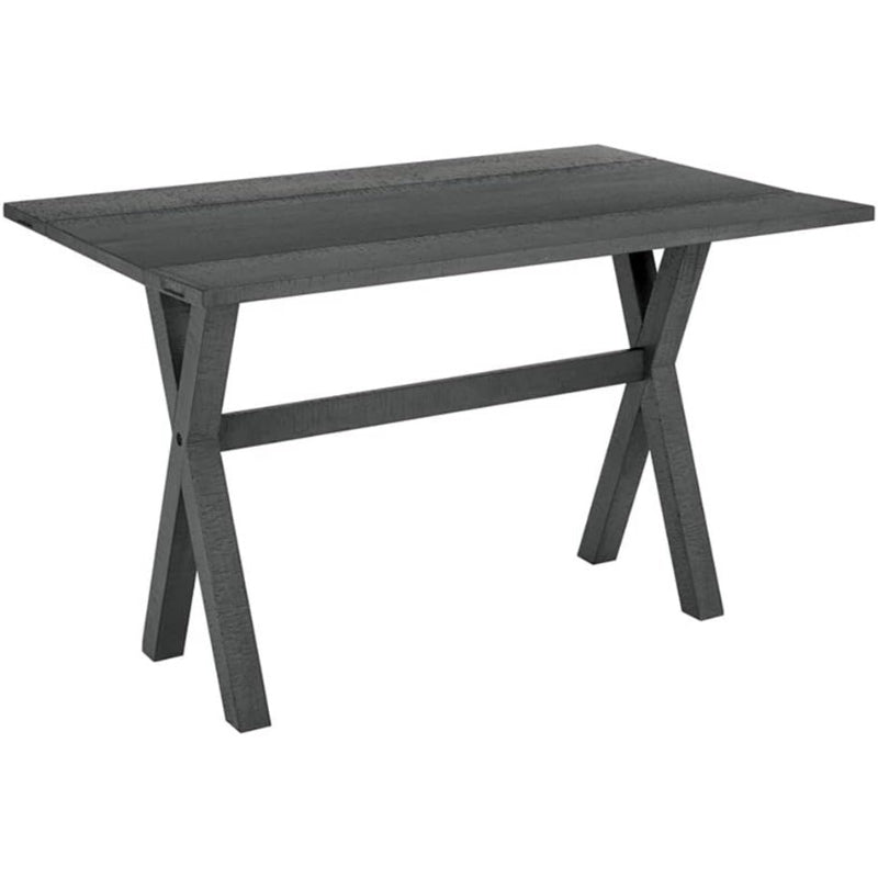 Gray Flip‑Top Farmhouse Folding Dining Table