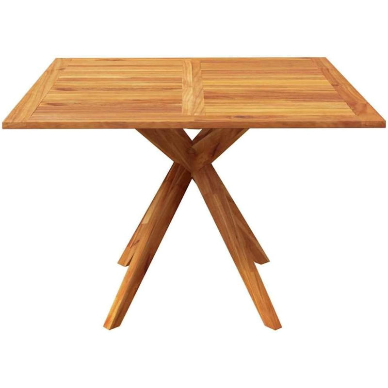 43.3" Square Solid Acacia Wood Patio Table